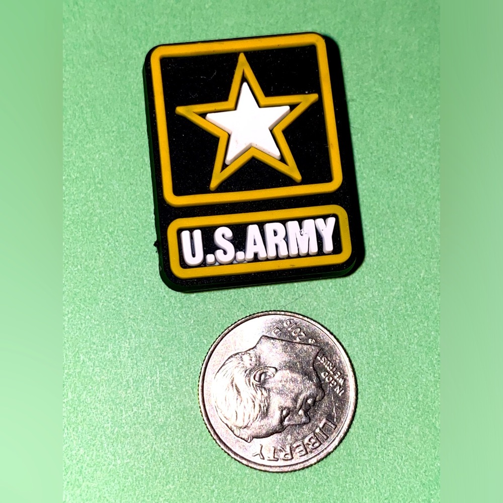 (10 for $15) US Army Logo Crocs Shoe Charms